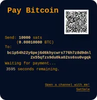 SatSale payment page demo