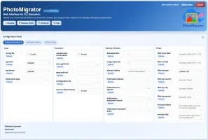 Web Interface - General Arguments