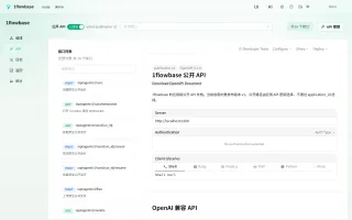 Public API publishing with OpenAPI 3.1 document