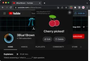 Save page UI in dark mode