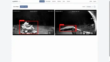 HLS live streams interface