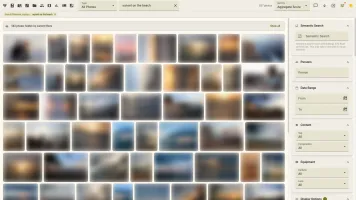 Semantic search results