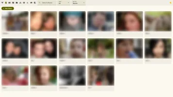 Albums — manual and smart collections