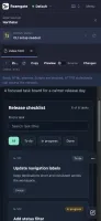 Mobile static HTML preview of task board