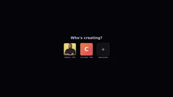 Profile picker for separate local workspaces
