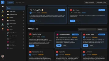 Plugin store to download community plugins