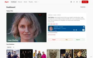 Dashboard in light theme