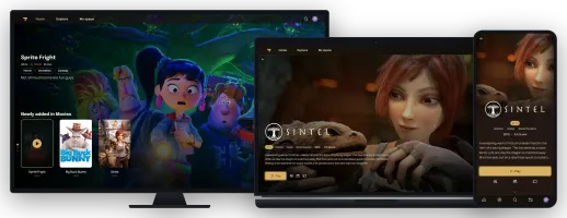 K7 on TV, desktop, and mobile device showcase