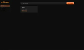 Dashboard overview panel