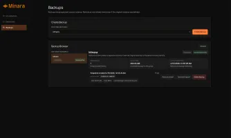 Settings panel for server.properties editing