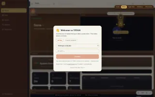 Welcome Mode setup card over the dimmed desk — first run in about a minute