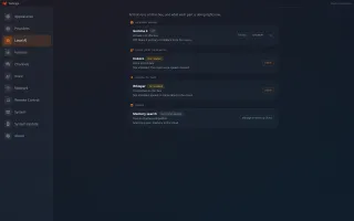 Settings → Local AI showing one row per model on the box