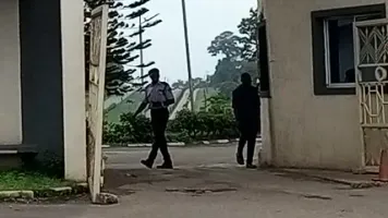 Live view with detection boxes at North gate