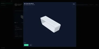 Interactive 3D model preview