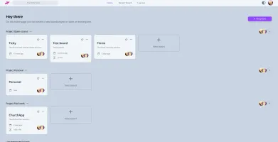 Landing page in light mode