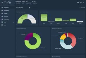 MyFin dashboard overview