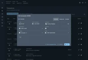 MyFin budgets view