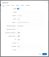 Add inbound form (light theme)