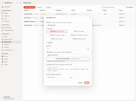 Model provider selection and configuration in the Console