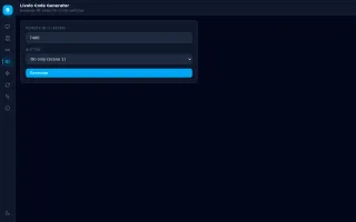Livolo Code Generator page