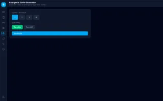 Energenie Code Generator page
