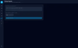 Change Repeats tool