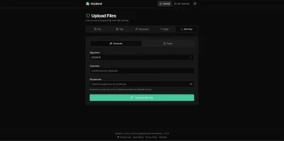 SSH key note editor