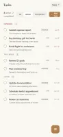 Mobile task view