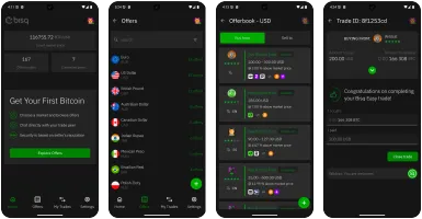 Bisq Easy Mobile app interface