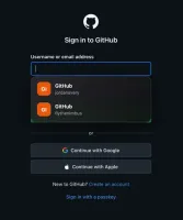 Autofill dropdown on a webpage login form