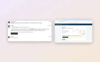 Agent working in its own browser with passkey handover to user