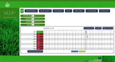SIP home page web UI