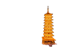 Landscape photo with background removed by local AI