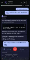Hermes-Relay conversation voice controls in chat