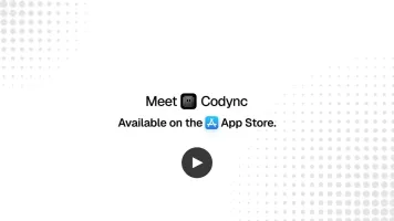 Launch film thumbnail showing Codync in action