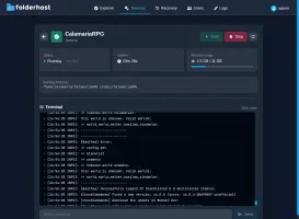 FolderHost file management interface