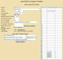 PDU information view
