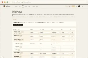 Multi-dimensional tagging for accounts/holdings: asset type/platform/industry/purpose with AI suggestions