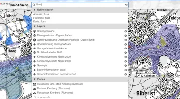 Unified search interface and results