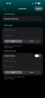 iGotify iOS app external instance setup screen