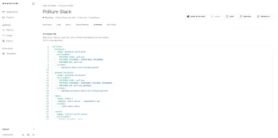 Compose file of a repository stack read from the repository at every deploy