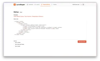 LaraPaper web UI device list