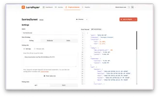 LaraPaper web UI dark mode