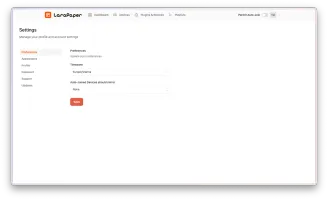 LaraPaper web UI cloud proxy configuration