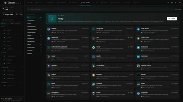 App Store with 199+ LinuxServer.io templates for one-click deployment
