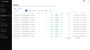 RustMailer web UI showing email details or template editor