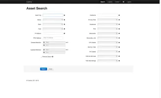 Collins search page