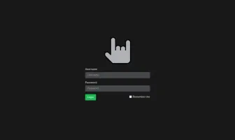 Euterpe login page with authentication
