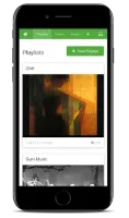Playlists view