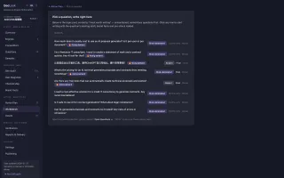 Content workbench with topic pool, citability pre-check, and distribution checklist